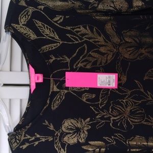 Lilly Pulitzer Ophelia dress,gold metallic dress M